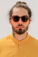 Camisa de Botão Mostard