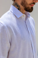 Camisa de Botão Pure Linen Peace