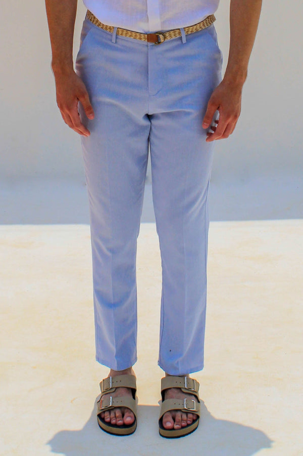 Calça de Linho Sky Chic