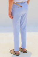 Calça de Linho Sky Chic