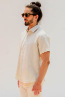 Camisa de Botão Pure Linen Chic