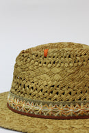 Chapeu de Palha Trançado - Personalizado